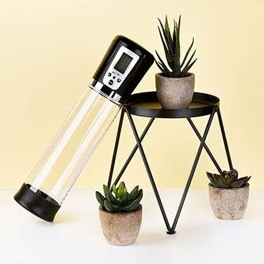 EIS Penispumpe: Електрична помпа для ерекції | 4 інтенсивності | З перезарядкою | Безпечне силіконове покриття | З клапаном безпеки | 29 см