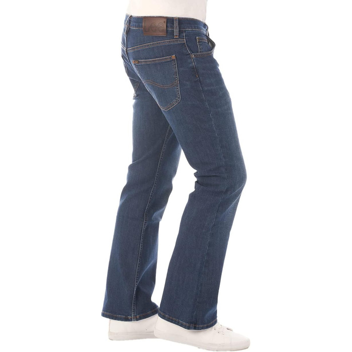 Чоловічі джинси Lee Denver Bootcut з еластичним денімом, темно-сині (36W / 30L, Dark Westwater)