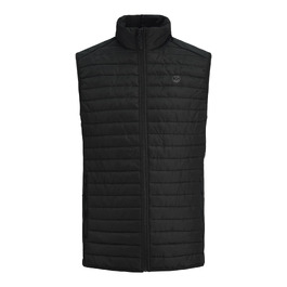 Чоловічий стібаний жилет Jack & Jones, чорний, розмір XL