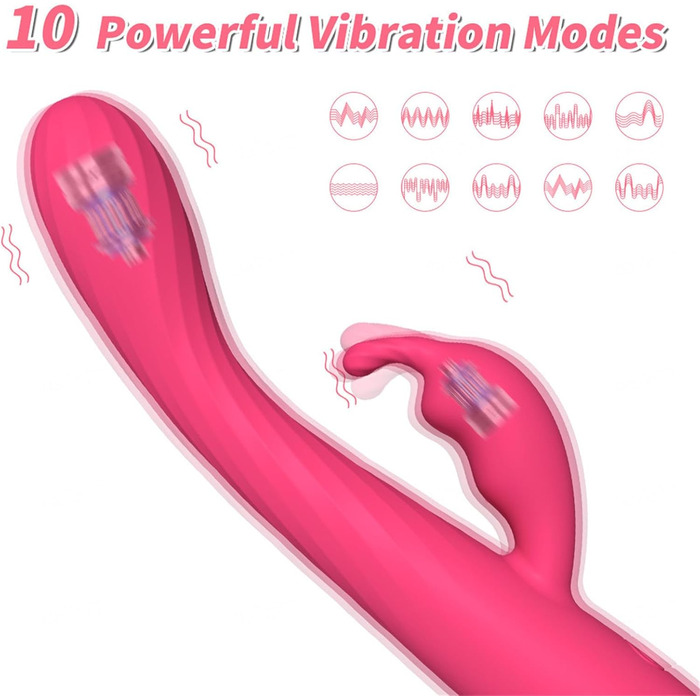 Вібратор для жінок Rabbit G-Spot, 10 режимів, фіолетовий