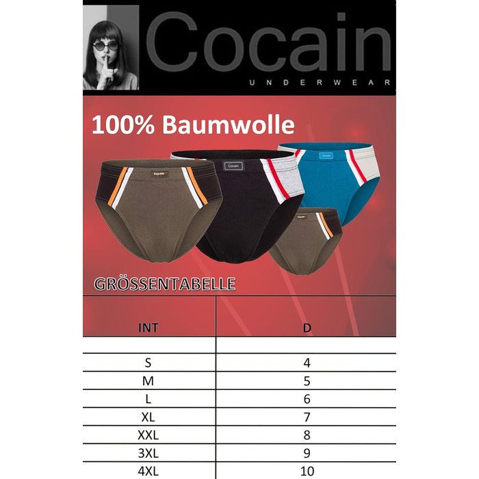 Спортивні труси чоловічі без шва, 6 шт. з 100% бавовни, розміри M-7XL, різні кольори