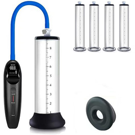 Електрична вакуумна помпа для чоловіків Guspiun Smart – тренажер для збільшення та покращення ерекції, 8 режимів, з функцією випуску повітря