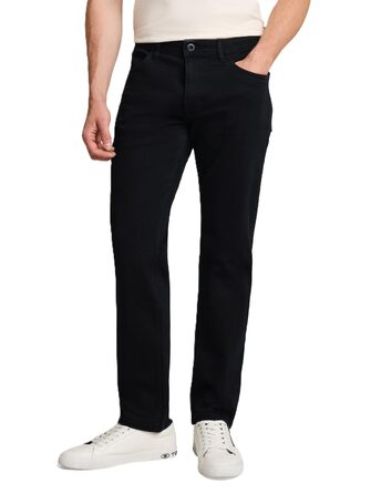 Чоловічі джинси Tom Tailor TTMARVIN Straight з ефектом Stretch, чорні (32W / 32L)