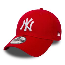 Кепка New Era New York Yankees 9FORTY Adjustable League Essential — бежева, розмір S/M, червоно-білий логотип