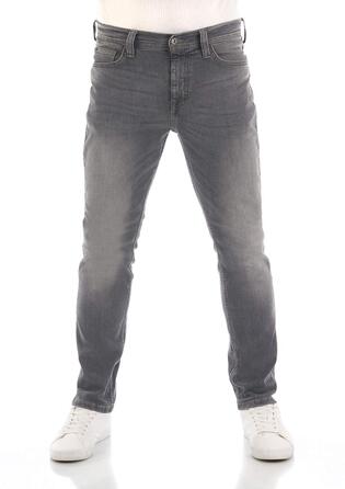 Чоловічі джинси MUSTANG Vegas Slim Fit з еластичним денімом, сірі (44W / 34L)