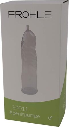 Електрична чоловіча помпа Fröhle PP020, прозора (1 шт.)