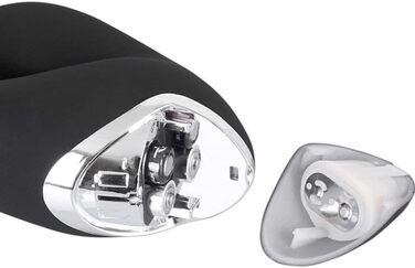 ORION Doppel-Vibrator: вібратор-кролик з подвійною вібрацією для жінок та чоловіків, 10 режимів, чорний