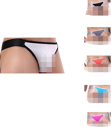 Чоловіча білизна Faringoto: Танга, G-String, Jockstrap, T-back, 6 кольорів, XL