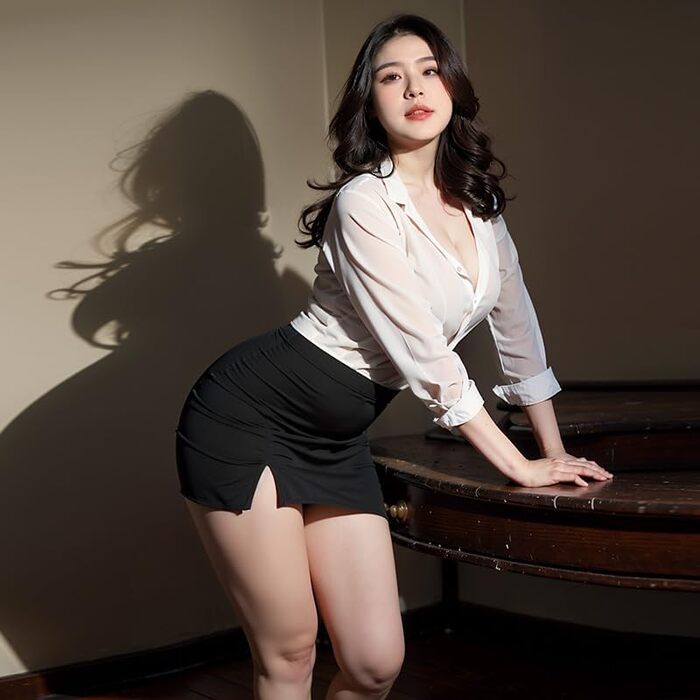 Костюм для офісу: комплект сексуальної вчительки, великі розміри, XL