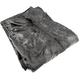 Чоловічий комбінезон з ефектом мокрого блиску Rubberfashion - шкіряний костюм-ластовиця, XXL, довгі рукави