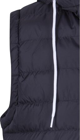 Чоловічий жилет з капюшоном Urban Classics Small Bubble чорного кольору, Streetwear Basics, розмір L