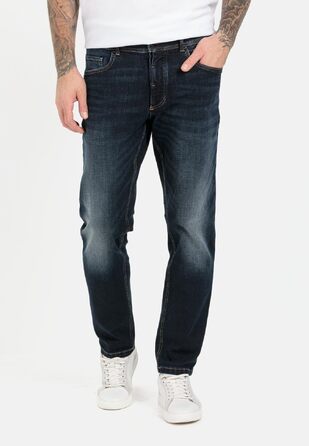 Чоловічі джинси camel active Madison Slim Fit, темно-сині (Dark Indigo), бавовна з еластаном