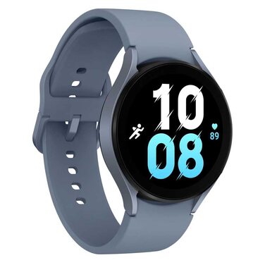 Смарт-годинник Samsung Galaxy Watch 5 (44мм) Bluetooth, фітнес-трекер, синій