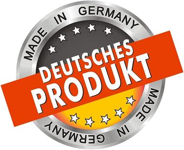 Чоловічий шкіряний ремінь Made in Germany, натуральна шкіра, 4 см, чорний, довжина 110 см (пояс 95 см)