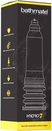 Bathmate Hydro7 - Прозора гідро-насос для збільшення статевого члена