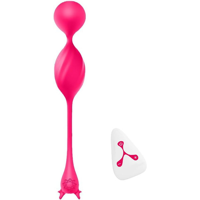 Електричний масажер для вагіни з силікону з пультом дистанційного керування, 12 режимів вібрації, тренувальний пристрій для жінок