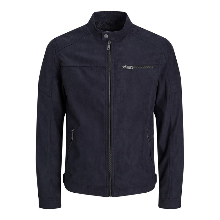 Чоловіча куртка Jack & Jones зі штучної замші, Jet Black, розмір L