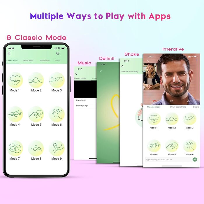 Вібратор-кліторальний масажер 