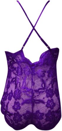 Жіноча мереживна бюстгальтер та труси Reizwäsche WILLBET 4XL, S (20240305cmhqq389lila2)