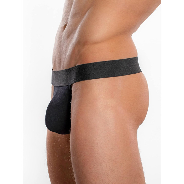 WILDYOU A-String Kilian Plug Tanga XL Чорний - сексуальна білизна для дорослих
