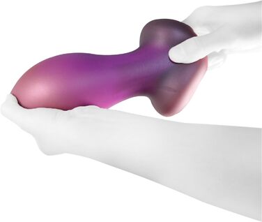 Анальний плагін Hrekssi 6 з м'якого силікону - великий анальний розширювач з присоскою, масажер простати, для чоловіків та жінок