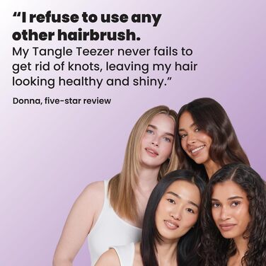 Гребінець-детанглер Tangle Teezer Ultimate Detangler для вологого та сухого волосся всіх типів, Fresh Purple