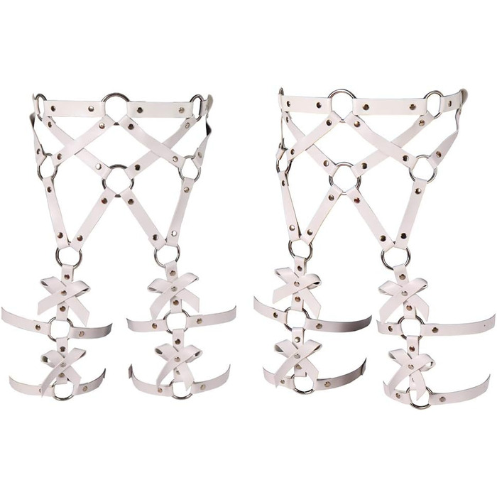 Жіночий корсет-зачіп з PU шкіри, чорний, стимпанк, корсет з ремінцями