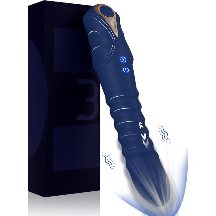 Вібратор для жінок Leiser – 2-в-1 вібратор-дилдo з 10 режимів вібрації та 3 режимами імпульсу, гнучкий наконечник для стимуляції G-точки та клітора, м'який силікон, перезаряджається, дискретна упаковка