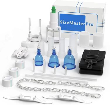 Набір для збільшення пеніса Guspiun Neu Deluxe: регульована вакуумна помпа для чоловіків, підтримка ерекції, тренування витривалості, SM іграшки