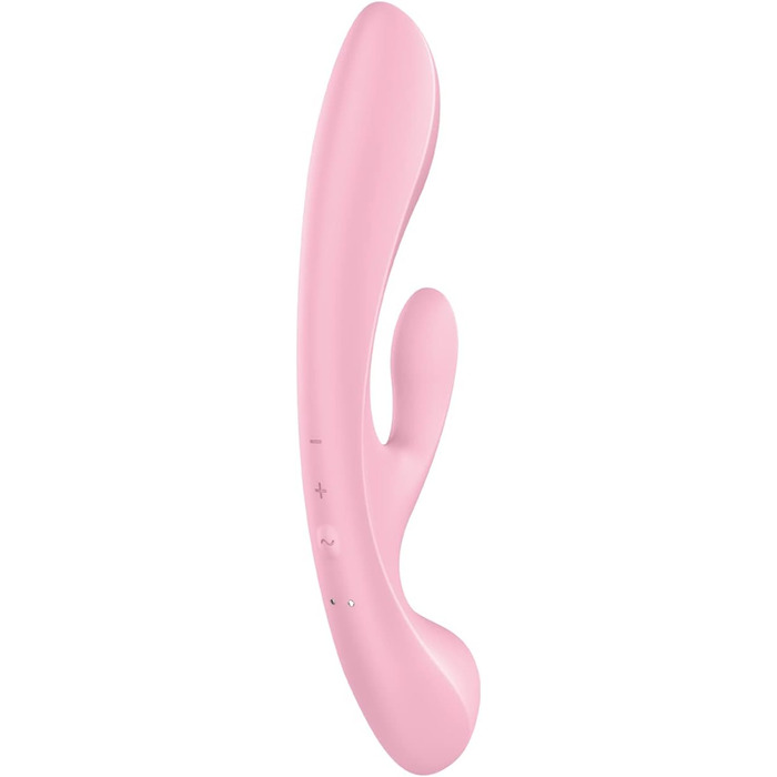 Вібратор для жінок Satisfyer Triple Oh G-Punkt з 3 моторами | Гінекологічний вібратор | Водостійкий (IPX7) | 20 режимів | Рожевий