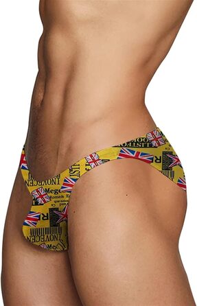 Боксер чоловічий бавовняний (4 шт./упаковка) - AD7302-Yellow, XL