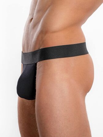 WILDYOU A-String Kilian Plug Tanga XL Чорний - сексуальна білизна для дорослих