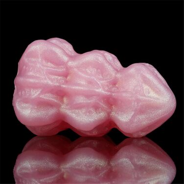 Анальні кульки з рідкого силікону Soarvlorfy (3 шт.) - стимулятори G-точки та простати, рожеві, M