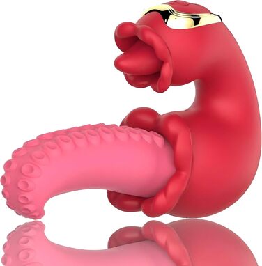 Вібратор для жінок з реалістичним пенісом, 10 режимів вібрації та 10 режимів гойдання, стимулятор G-точки та клітора, анальний вібратор, іграшки для дорослих