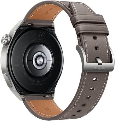Смарт-годинник HUAWEI Watch GT 3 Pro 46mm (Титан, Сапфірове скло), сірий — Моніторинг SpO2 та пульсу, режим дайвінгу, бездротове заряджання
