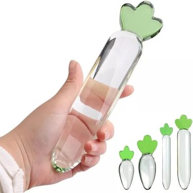 Анальний плаг Karotte Glas: плаг для анусу з скла, іграшка для дорослих