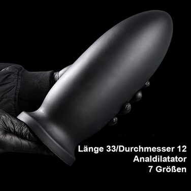 Анальний дildo з силікону NAIXBTY, XXXL, з присоскою для масажу G-точки та простати, для жінок та чоловіків. Іграшки для дорослих.