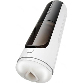 Електричний мастурбатор для чоловіків з 10 телескопічними та 10 вібраційними режимами - секс-іграшки для чоловіків