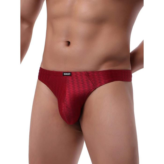 iKingsky Сексуальні чоловічі танга 6 шт. - Сліп, T-back, чоловіча білизна