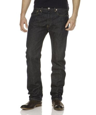 Чоловічі джинси Levi's 501 Original Straight Fit, сині (Marlon 0162), розмір 36W/34L