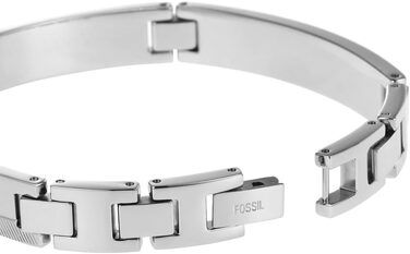 Чоловічий годинник Fossil Vintage Casual зі сталевим браслетом (сріблястий колір), застібка-карабін