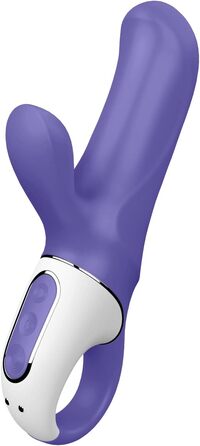 Вібратор Satisfyer Magic Bunny | Стимулятор G-точки та клітора | 12 режимів вібрації | Іграшка для дорослих | Водостійкий (IPX7) | Перезаряджається