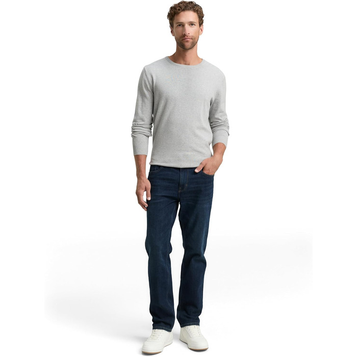 Чоловічі джинси Tom Tailor Josh Regular Slim Fit, темно-сині (Blue Denim Dark Wash), стрейч