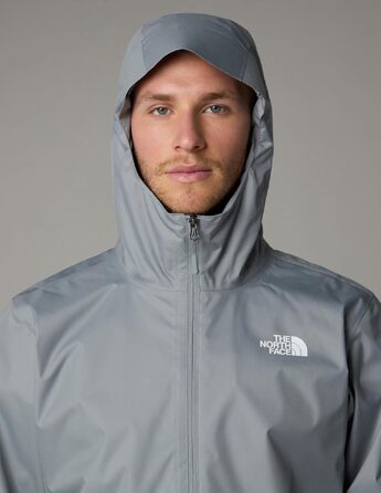 Чоловіча водонепроникна куртка з капюшоном The North Face Quest, дихаюча, Monument Grey, розмір XL