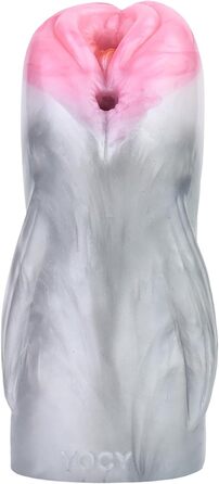 Силіконовий мастурбатор для чоловіків Qiyasex 2-в-1 з реалістичним дизайном тварин