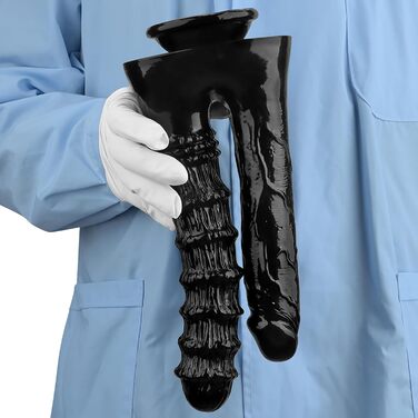 Двохсторонній секс-іграшка з ПВХ з сильним присоском для вагінального та анального використання - подвійний дилда для жінок та пар, фентезі