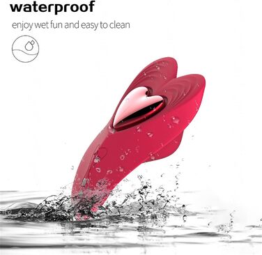 Вібратор для жінок та пар з пультом дистанційного керування, 10 режимів, Butterfly Vibrator