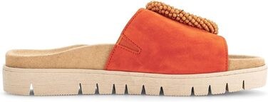 Жіночі шльопанці Gabor Best Fitting, колір Pumpkin (гарбузовий), розмір 44 EU