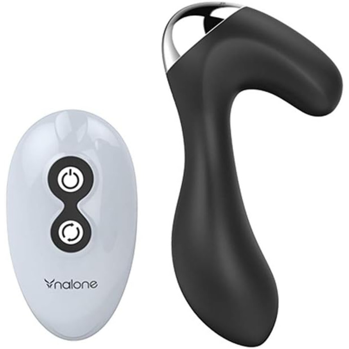 Вібратор для простати Nalone Pro-P з пультом дистанційного керування, чорний (N9972)