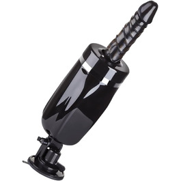 Вібратор EIS, масажер для тіла з функцією імпульсу, 40 см, перезаряджається, міцний присосок, 4 програми вібрації та 3 інтенсивності